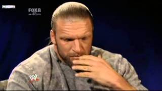 Triple H Reacts to Randy Orton Attack [upl. by Nabois]