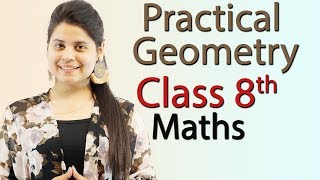 Practical Geometry  Ex 44  Q 1  NCERT Class 8th Maths Solutions [upl. by Azial]