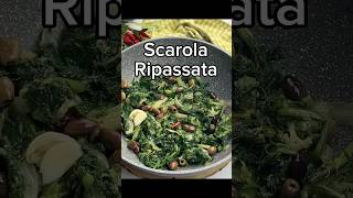 Scarola ripassata con olive  Ricette che Passione [upl. by Eelatan]