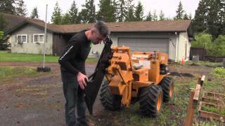 Installing conduit for fiber to your home with a Vibratory Plow [upl. by Alvina863]