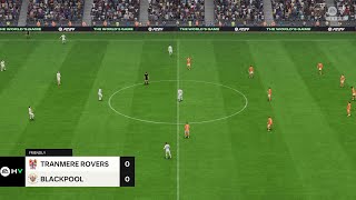 Tranmere Rovers vs Blackpool 30072024 Club Friendlies EA FC 24 [upl. by Repotsirhc]