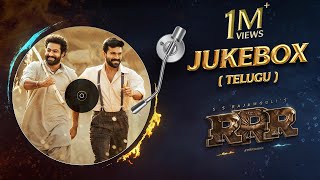 RRR Songs Jukebox Telugu  NTR Ram Charan  MM Keeravaani  SS Rajamouli [upl. by Ymas]