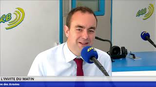 Sébastien Lecornu invité de la matinale sur RRB [upl. by Louella]