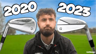 HUGE Difference NEW 2023 TaylorMade P770 vs 2020 TaylorMade P770 Irons [upl. by Reis]