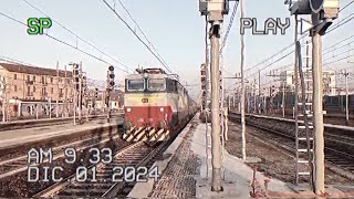 Treno storico dei mercatini di Natale da Milano Centrale a Trento video in VHS [upl. by Remy743]