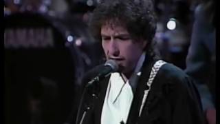 Bob Dylan Like a Rolling Stone 18 01 92 Letterman 10th Anniversary [upl. by Parsifal273]