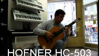 TEST Hofner Guitar HC503 [upl. by Yannodrahc]