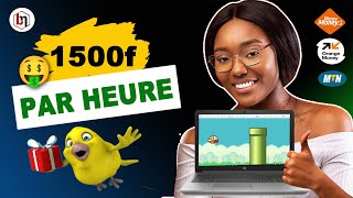 1500f CHAQUE 60 MINUTES EN JOUANT SIMPLEMENT DE JEUX sur téléphone JE TESTE POUR VOUS [upl. by Lipman69]