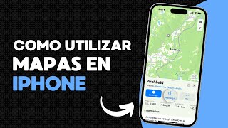 Cómo usar MAPAS Apple Maps de iOS [upl. by Rehportsirhc]