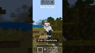 I Put My Armour on to Show how stong i am In minecraft trending minecraft viral funny [upl. by Andrea389]