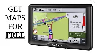 Update GARMIN SATNAV Maps for FREE [upl. by Autum384]