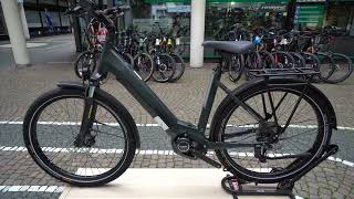 EBike Winora Yucatan 10 Trekking Tiefeinsteiger Yamaha PWST System Review [upl. by Nnahteb588]