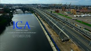 ЗСД ICA construction СанктПетербург Сентябрь 2016 [upl. by Nalyr]