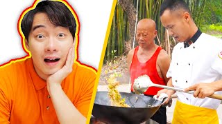 Uncle Roger AMAZED by PERFECT EGG FRIED RICE Chef Wang Gang [upl. by Lomax]