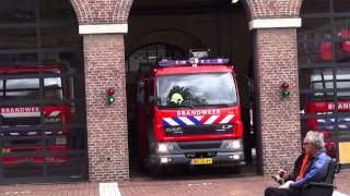 Brandweer Eindhoven Rukt uit met 2331 Summa College Sterrenlaan voor Rookmelder Eindhoven [upl. by Anilram]