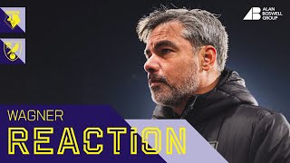 REACTION  Watford 32 Norwich City  David Wagner [upl. by Stephani580]