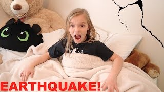 EARTHQUAKE Wakes Kids Up at 5am [upl. by Rimaj590]