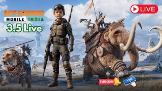 BGMI 35 Update live Game Play  GG  PUBG Live  BGMI Live BGMI PUBG Live [upl. by Anitsuj991]