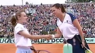 Martina Hingis vs Lindsay Davenport 1995 Roland Garros R3 Highlights [upl. by Stempson]