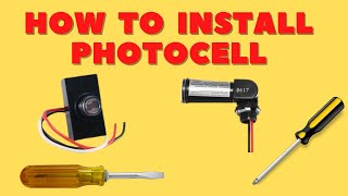 HOW TO INSTALL A PHOTOCELL howto photocell garagebuilds5469 amazon amazonprime [upl. by Hollister718]