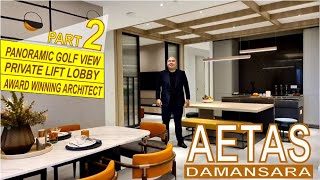 Aetas Damansara Part 2 New Luxury Residence in Tropicana Golf Large Layout Private Lift Greenery [upl. by Brockie]