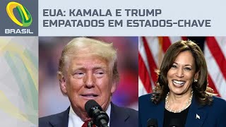 Kamala e Trump têm empate técnico em todos os estadoschave diz the New York Times [upl. by Issy325]