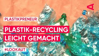 Plastik recyclen Revolution im Plastikrecycling mit StartupIdee [upl. by Orazio277]