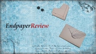 Originelle Briefe selber falten  Tutorial  EndpaperReview [upl. by Akemrehs772]