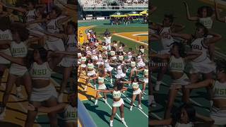 NSU vs VSU football game 🏈footballedits cheer footballgame norfolk fypyoutube [upl. by Bruell]