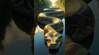 Ular Piton Besar  Menjelajahi  Hutan shorts shortvideo art trending trendingshorts snake [upl. by Hultgren336]