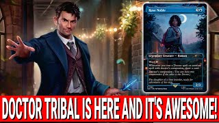 EDHCommander The Fourteenth Doctor and Rose Noble Deck Tech Card by Card [upl. by Issirk309]