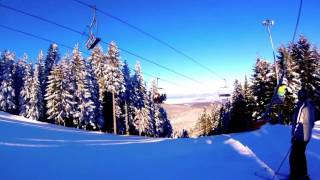 Borovets skiing Saturday 21st Jan 2017 [upl. by Addison]