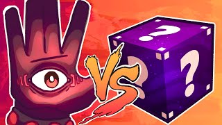 MÃO GIGANTE VS LUCKY BLOCK INFINITO MINECRAFT LUCKY BLOCK CHALLENGE [upl. by Ettennat]