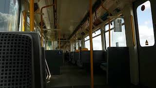 Tyne and Wear Metro Metrocar 4019 between Seaburn and Brockley Whins  Green Line [upl. by Adrahc]