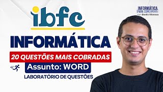 Questões IBFC  WORD  Informática com professor Danilo Vilanova opior ibfc [upl. by Aikahs]