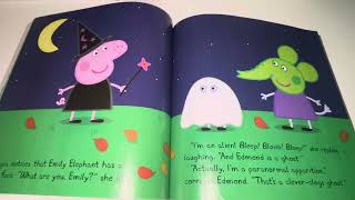 Peppa Pig Peppa’s Halloween Party Read Aloud [upl. by Neyuq]