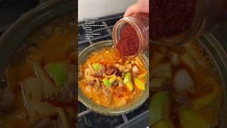 How to make Korean Gochujang Stew🍲 koreanfood [upl. by Tayib]