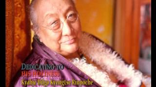 karma Tshultrim Devotional Song for HH Dilgo Khyentse Rinpoche [upl. by Marlo]