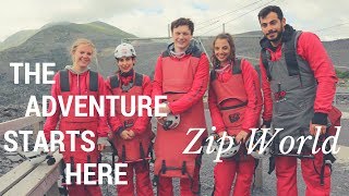 The Adventure Starts Here  Zip World Penrhyn Quarry [upl. by Llenna]