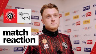 Harry Souttar  Sheffield United 10 Derby County  Post Match Reaction [upl. by Derman]