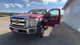 2014 Ford F550 XL SD Rollback Tow Truck Titled [upl. by Theron]