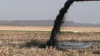 Hydraulic 10quot Silt Removal Cutterhead Dredge Keach Drainage District April 2010 [upl. by Heater587]