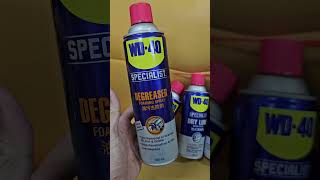 WD40 Degreaser Foaming Spray wd40 diy [upl. by Omero]