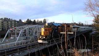 ON 1805 in Bracebridge 23DEC2011 [upl. by Lytsirhc]