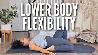 30 Minute Yin Yoga Stretch for the Hips amp Legs Release Tension amp Limber up 😌 [upl. by Drannel]