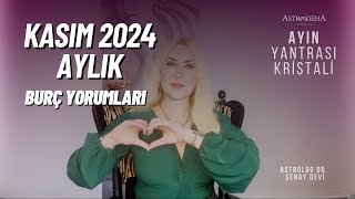 Kasım Ayında Nefes Almaya Hazır Olun  Kasım 2024 Aylık Burç Yorumları [upl. by Ennovehc]