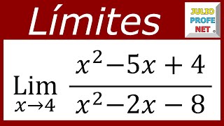 LÍMITES ALGEBRAICOS  Ejercicio 7 [upl. by Vasilek]