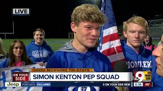 Simon Kenton pep squad leader talks about undefeated season [upl. by Leamsi]