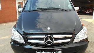 2010 60 MercedesBenz Vito 21 113 CDI Traveliner 9 Seater Sorry Now Sold [upl. by Aoh]