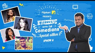 Flipkart presents Kvizzing with the comedians  SF 2 ft Kaneez Maanvi Prashasti amp Shantanu [upl. by Aztilay]